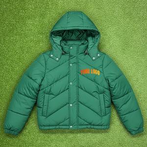 Blousons matelassés pour hommes, respirants, coupe ajustée, en coton de haute qualité, avec broderie et imprimé, couleurs élégantes, choix privilégié, vente en gros, hiver - Product Image 1