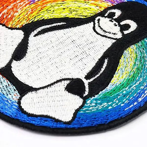 Parches Bordados Personalizados de Tela Twill para Coser, Parches Bordados de Chenilla Termoadhesivos para Prendas, Parches con el Mejor Diseño - Product Image 3