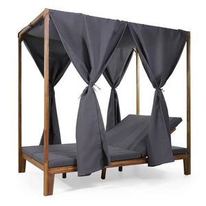 Cama de Día con Toldo KENZIE, Elegante Pérgola y Gazebo - Product Image 5