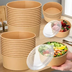 Great Quality Modern Pulp Moulded Disposable 750 ml <b>Container</b> Lid Oceanic Global OEM ODM Manufacturer Made India Sustainables - Product Image 3