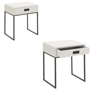 Moderno minimalista calidad premium convertible apartamento dormitorio sala de estar hecho a mano madera maciza mesitas de noche precios al por mayor - Product Image 2