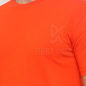 T-shirt pour homme 2026, nouveau style, logo personnalisé imprimé, 100% coton, coupe ample légère, tissu doux, fabriqué au Pakistan - Product Image 5