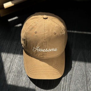 Literary Retro <b>Baseball</b> <b>Cap</b> Front Metal Buckle Letter Denim 100% Cotton Streetwear Back Closure Spring Autumn Outdoor Common - Product Image 3