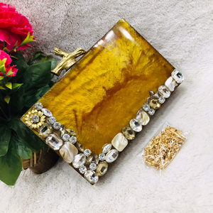 Indian Handmade Beads Wedding <b>Gift</b> Party Bags Wrist Handbag Evening Clutches for Women BY MULTI CRAFT - Product Image 3