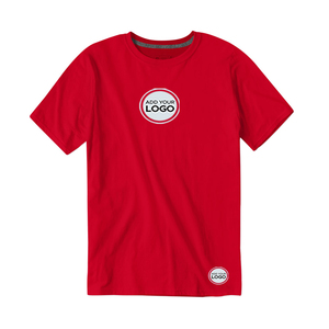 FORGO SPORTS <b>Men's</b> Custom Logo Poly Cotton Short Sleeve Loose Fit 180g Ultra Soft Performance T-<b>Shirt</b> Blank Wholesale Custom - Product Image 2