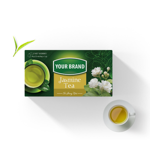 Té de Jazmín en Bolsitas de Marca Privada a Precio de Fábrica al por Mayor, Té Orgánico Detox en Bolsitas Individuales, Empaque de Lujo en Caja de Té - Product Image 1