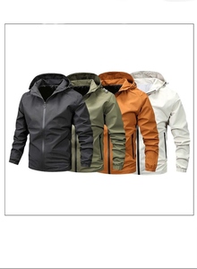 Chaqueta Cortavientos de Invierno para Hombre con Cremallera y Bolsillos, Impermeable y Resistente al Viento, Color Personalizable - Product Image 6