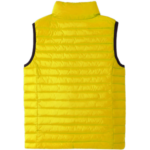 Custom Men's Lightweight <b>Packable</b> padded Down Vest Winter Stand Collar Water Resistant Puffer Outerwear for Golf - Product Image 3