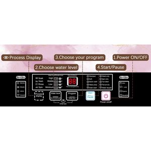 Mini lavatrice con il livello dell'acqua si prega di contattare il venditore prima di effettuare l'ordine - Product Image 4