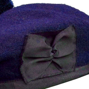 Gorro de Lana Acrílica Color Púrpura Balmoral, Gorro Escocés Balmoral Personalizado OEM ODM 2026 - Product Image 5