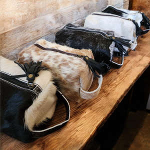 Best Selling Cowhide Fur Genuine Leather <b>Wallet</b> Small Pouches Western <b>Zip</b> Closure Cowhide Hair On Top Quality Luxury Clutch Bags - Product Image 4