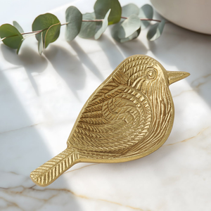Plateau décoratif en métal doré en forme de feuille, pour bijoux, bibelots, bagues, clés, ou comme plateau de rangement pour coiffeuse, décoration de table et de maison, vente en gros - Product Image 6