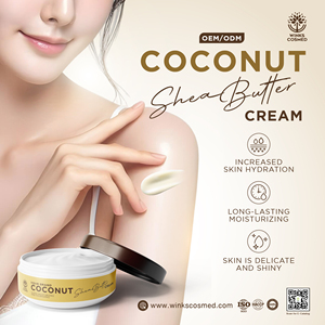 Lotion corporelle hydratante en profondeur à marque privée OEM/ODM, à l'huile de coco, au beurre de karité et à l'acide hyaluronique, pour tous types de peaux - Product Image 3
