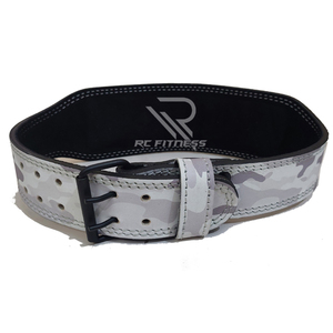 Cinturón de Cuero Personalizado para Levantamiento de Pesas, Entrenamiento en Gimnasio, con Hebilla Resistente para Sentadillas y Peso Muerto - Product Image 4