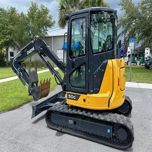 Vente en gros 2023 John Deere 50G Mini-excavatrice 38 tonnes Pompe à engrenages Équipement de construction d'occasion Meilleur prix Livraison rapide - Product Image 1