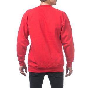 Sweat-shirts personnalisés pour hommes, col rond, en molleton épais 400g, couleur unie, en coton, vente en gros, basiques - Product Image 2