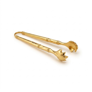 Factory Sale Modern Gold Plated Stainless Steel <b>Serving</b> <b>Tongs</b> Buffet Salad Ice <b>Tongs</b> Kitchen For Home Bar Party Catering - Product Image 4