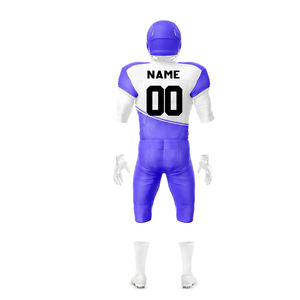 Ensemble maillot et short de football américain personnalisé par sublimation – Design attrayant – Créez votre propre uniforme de football américain sur mesure - Product Image 3