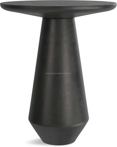 โต๊ะข้างอะลูมิเนียมหล่อทรงกลมโต๊ะเน้นกราไฟท์ทนทานสำหรับห้องนั่งเล่นหรือห้องนอนโดยอุตสาหกรรม azora - Product Image 3