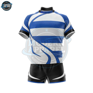Nuevo Conjunto de Uniforme de Rugby con Estampado Completo de Buena Calidad y Nuevo Diseño, Uniforme de Rugby Más Vendido para Hombre - Product Image 3