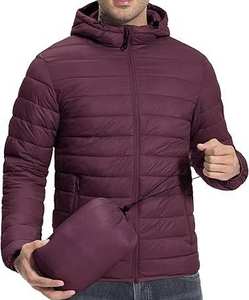 Veste matelassée pour homme très vendue, 100% coton, rembourrage en polyester, col montant, fermeture éclair, impression de logo personnalisée - Product Image 1