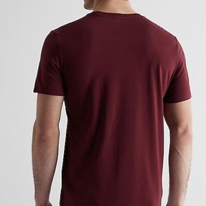 T-shirt décontracté tricoté sur mesure pour homme – Mélange 100 % coton/polyester, coupe classique, fabricant OEM/ODM, séchage rapide, écologique - Product Image 5