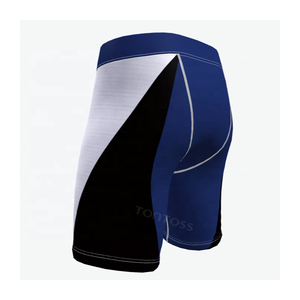 Printed Men's Striped Side Seam <b>Compression</b> Breathable Fitness Training Basketball Football Quick-Drying Sports Shorts M-3XL - Product Image 4