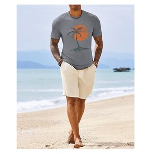 Nouveau design T-shirt décontracté pour homme 100 % coton tricoté à manches courtes imprimé avec caractéristiques anti-boulochage et écologiques Bangladesh - Product Image 5