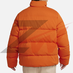 Chaqueta Cortavientos Impermeable Acolchada con Logotipo Personalizado, Chaqueta Informal con Cierre y Relleno de Plumón Cálido y Diseño de Logotipo Personalizado - Product Image 2