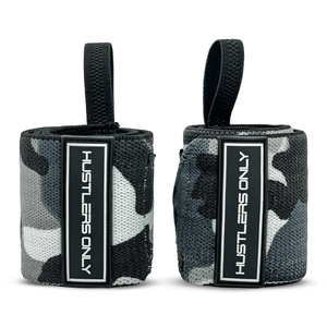 Bodybuilding Gym Workout <b>Thumb</b> Loop <b>Wrist</b> <b>Support</b> Powerlifting Fitness Unisex <b>Wrist</b> Wrap Heavy-Duty Elastic training workout gym - Product Image 3