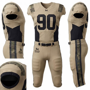 Uniforme de Fútbol Americano Estilo Urbano 2026, Silueta Holgada, Personalizado por Sublimación, Conjunto de Camiseta de Fútbol Americano para Equipos - Product Image 6