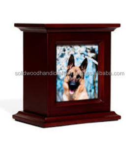Wooden Urn Box <b>For</b> Pet <b>Ashes</b> Wood Cremation Urns <b>For</b> Cat and Dog <b>Ashes</b> Keepsake Urns At low price - Product Image 3