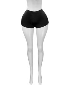 Shorts de Corte Regular con Logotipo Personalizado para Mujer, Transpirables, Casuales, de Lana, Elásticos, con Patrón Sólido, Ropa Urbana - Product Image 6