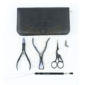 Kit de Extensiones de Cabello con Microperlas de 5 Piezas, Herramientas Profesionales de Acero Inoxidable para Extensiones de Cabello - Product Image 4