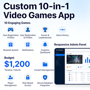 แอปเกม 10 เกมพร้อมเล่นแบบผู้เล่นหลายคน - Product Image 1