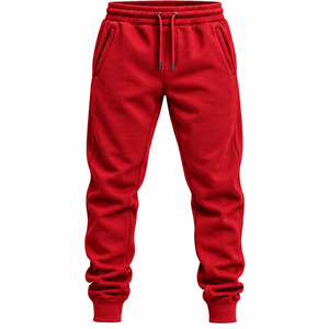 Pantalon de jogging en molleton uni pour homme, style formel, coupe ample, personnalisable ODM - Product Image 2