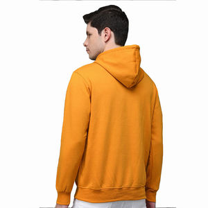 Sweat à capuche pour homme en coton épais de qualité supérieure, avec impression en relief, coupe oversize, personnalisable, pull-over, sweat à capuche chauffant pour homme - Product Image 3