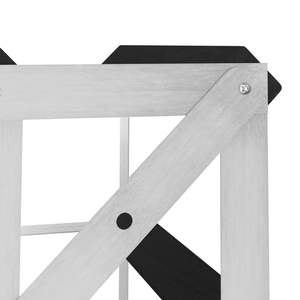 Porte-bouteilles en bois de pin massif noir pour 42 bouteilles - Product Image 4