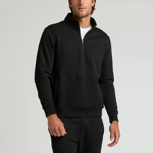Survêtements de football nationaux : Nouvelle veste demi-zip en nylon pour homme, abordable, avec technologie de séchage rapide - Product Image 3