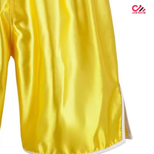 Shorts de boxe MMA personnalisables pour hommes avec taille élastique, confortables, tricotés et respirants, parfaits pour le Muay Thai - Product Image 4