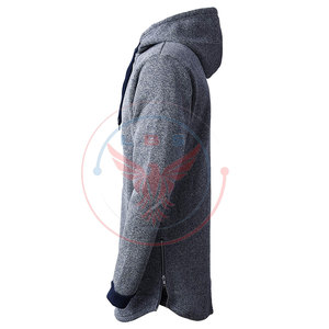Sweat-shirts longs décontractés d'hiver en polyester/coton respirant et coupe-vent de haute qualité pour hommes, vêtements de mode en vente en ligne - Product Image 6
