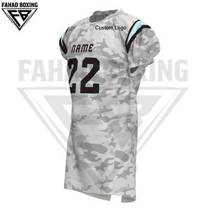 Ropa Deportiva, Jersey de Tela Absorbente de Humedad con Pantalones para Entrenamiento y Partidos, Camisetas y Tops de Fútbol Americano de Poliéster de Talla Grande - Product Image 3