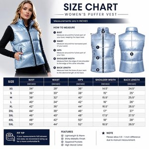 Wholesale Puffer Vests for Men <b>Women</b> Winter Warm Quilted <b>Sleeveless</b> <b>Jackets</b> Custom Clothing Manufacturer - Product Image 5