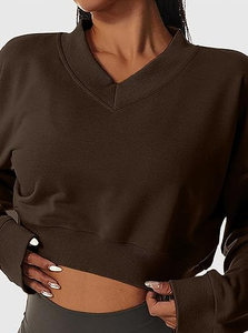 Sudadera Oversize de Felpa para Mujer, Personalizada, Mezcla de Algodón, Ajuste Holgado, Manga Larga, Casual, Suave y Cálida, Estilo Urbano de Invierno - Product Image 6