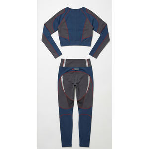 Ensemble de survêtement d'entraînement personnalisé pour hommes et femmes, respirant, en polyester, pour la gym et la course, vente en gros OEM - Product Image 6