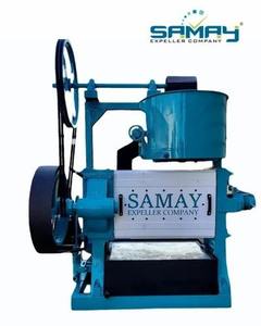 เครื่องสกัดน้ำมันมัสตาร์ดอัตโนมัติ 60 กก./ชม. แบบอุตสาหกรรม ทำจากเหล็กหล่อ คัชชี กาไน สำหรับสกัดเมล็ดพืชหลายชนิด แบบสกัดเย็น พร้อมฐานเสริมความแข็งแรง - Product Image 4