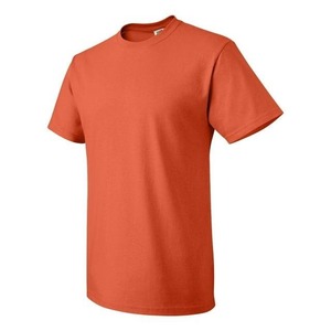 Men's Solid Color Cotton <b>T</b>-<b>Shirt</b> Short Sleeve O-Neck Regular Fit Casual Canvas Knitted Pattern Front Eco-Friendly Breathable - Product Image 4