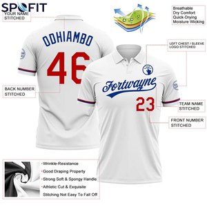 Camisetas Polo Sublimadas de Secado Rápido para Hombre, para Golf y Tenis, Transpirables, Ligeras, Ropa Deportiva Personalizada, Camiseta Polo para Hombre - Product Image 6