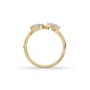 Anillo de Compromiso y Aniversario de Lujo para Mujer, con Diamante Ovalado Brillante de 1.45 Quilates, Color E, Oro Sólido de 14K, Certificado IGI - Product Image 4