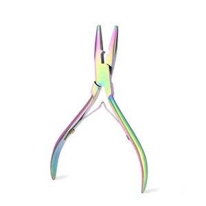 Complete Hair Extension Tool Kit Stainless Steel Pliers Hook <b>Needle</b> Pulling Loop Micro Rings <b>Beads</b> Thread Professional Salon - Product Image 6